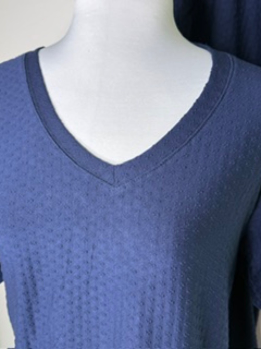 NWT Honeydew V-Neck Intimates 3pc Lounge Short Sleeve Navy Set Size S - Picture 5 of 9
